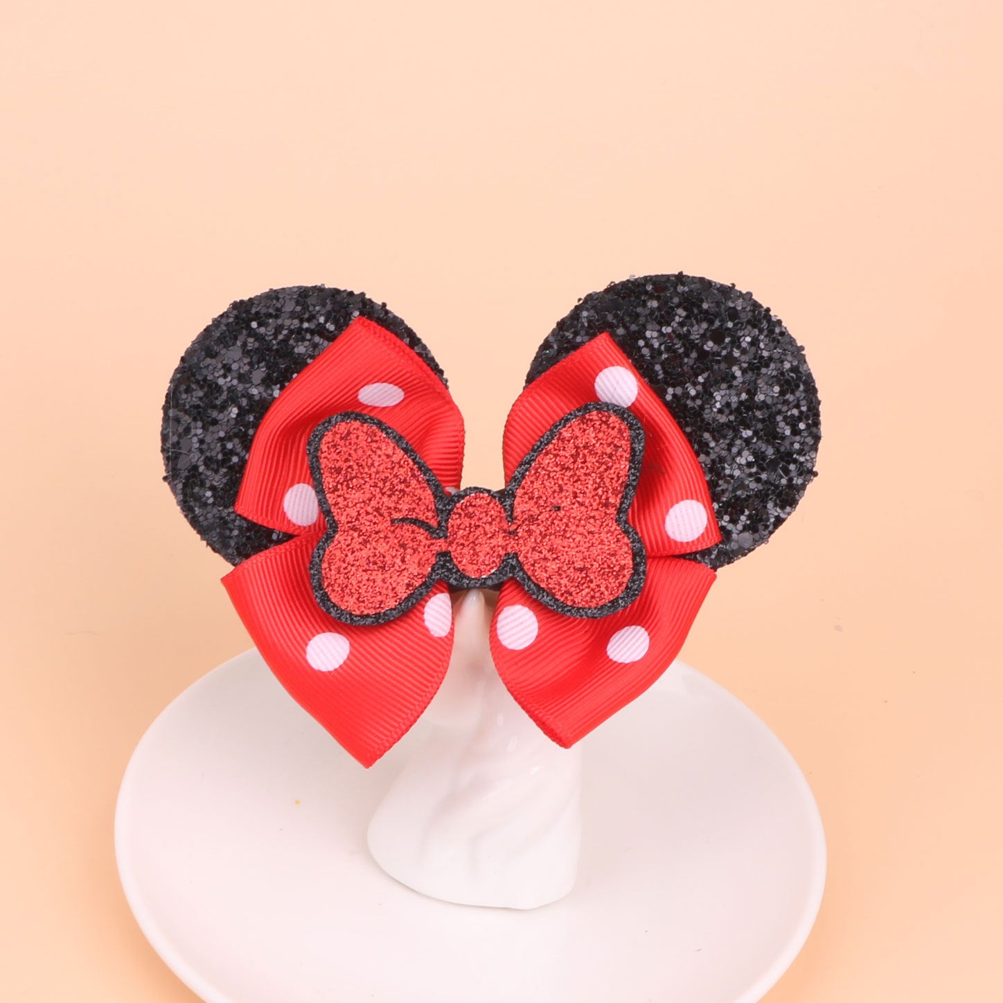(Pre Order)Girls Summer Cartoon Gilliter Hair Clip