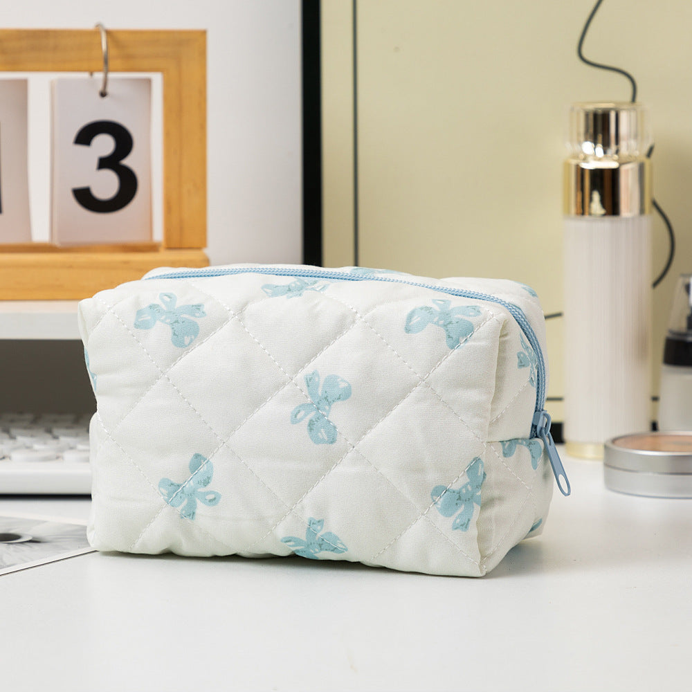 (Pre Order)Personalized Makeup Bag Name Embroidery - Customizable Bag