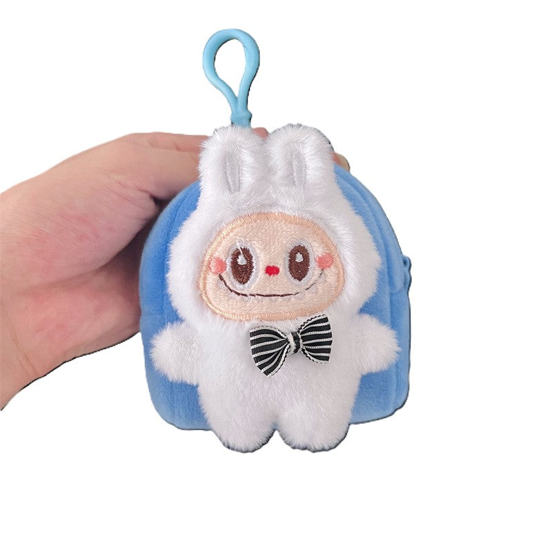 (Pre Order)Cartoon Plush Coin Purse Pendant