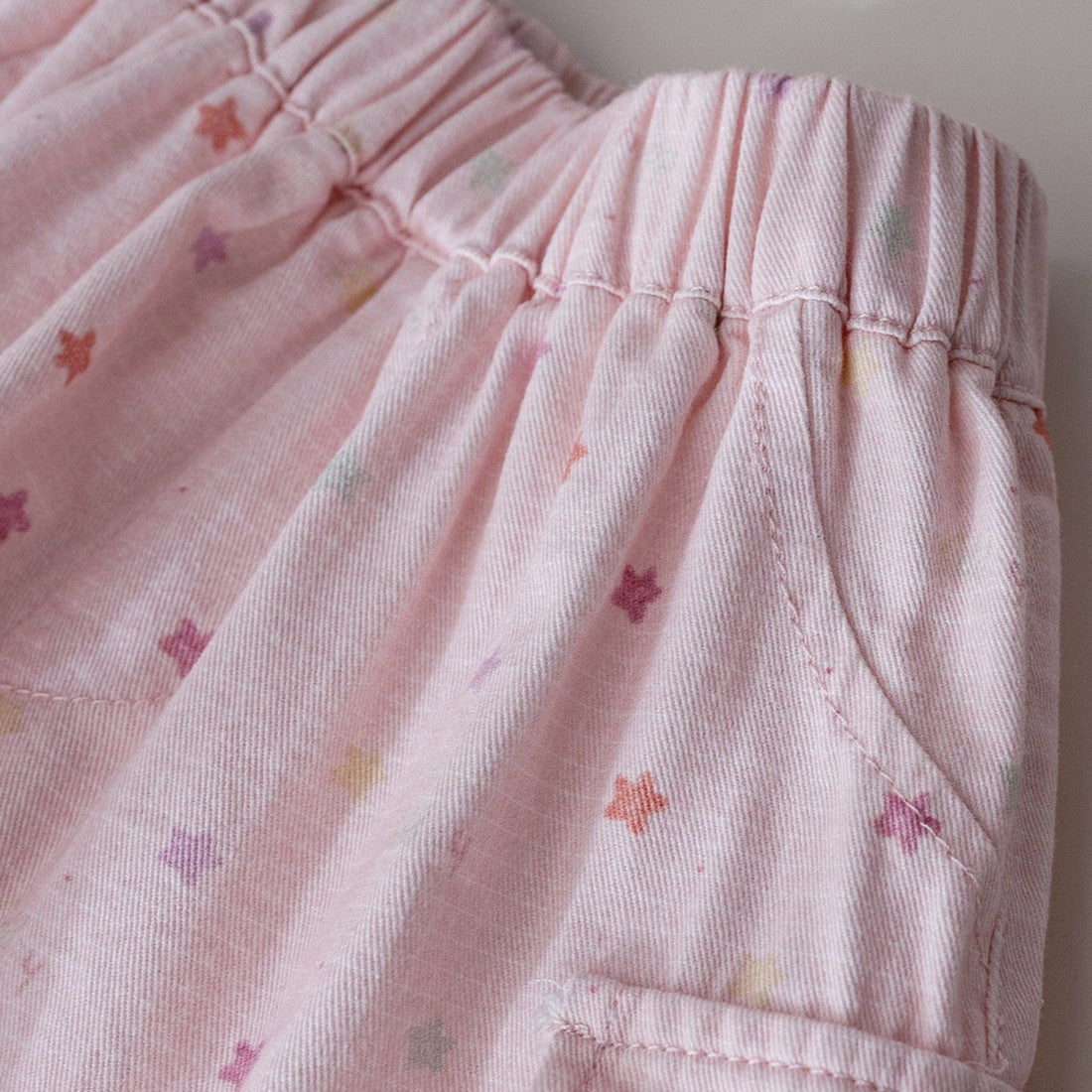 (In Production)Girls Spring&Summer Star Print Shorts