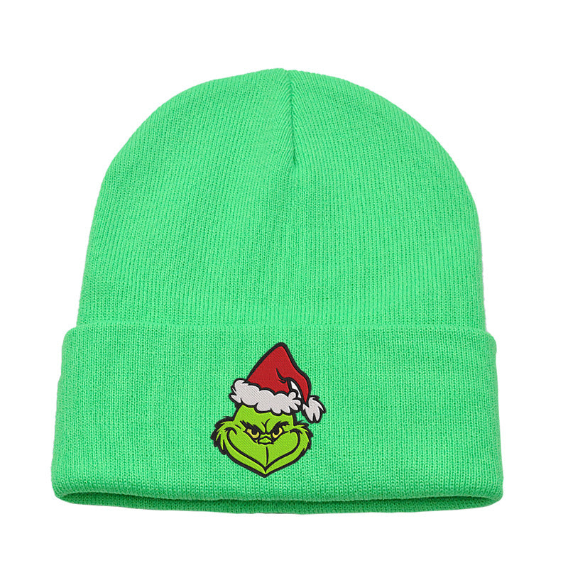 (Pre Order)Adults Christmas Embroidered Knitted Hat