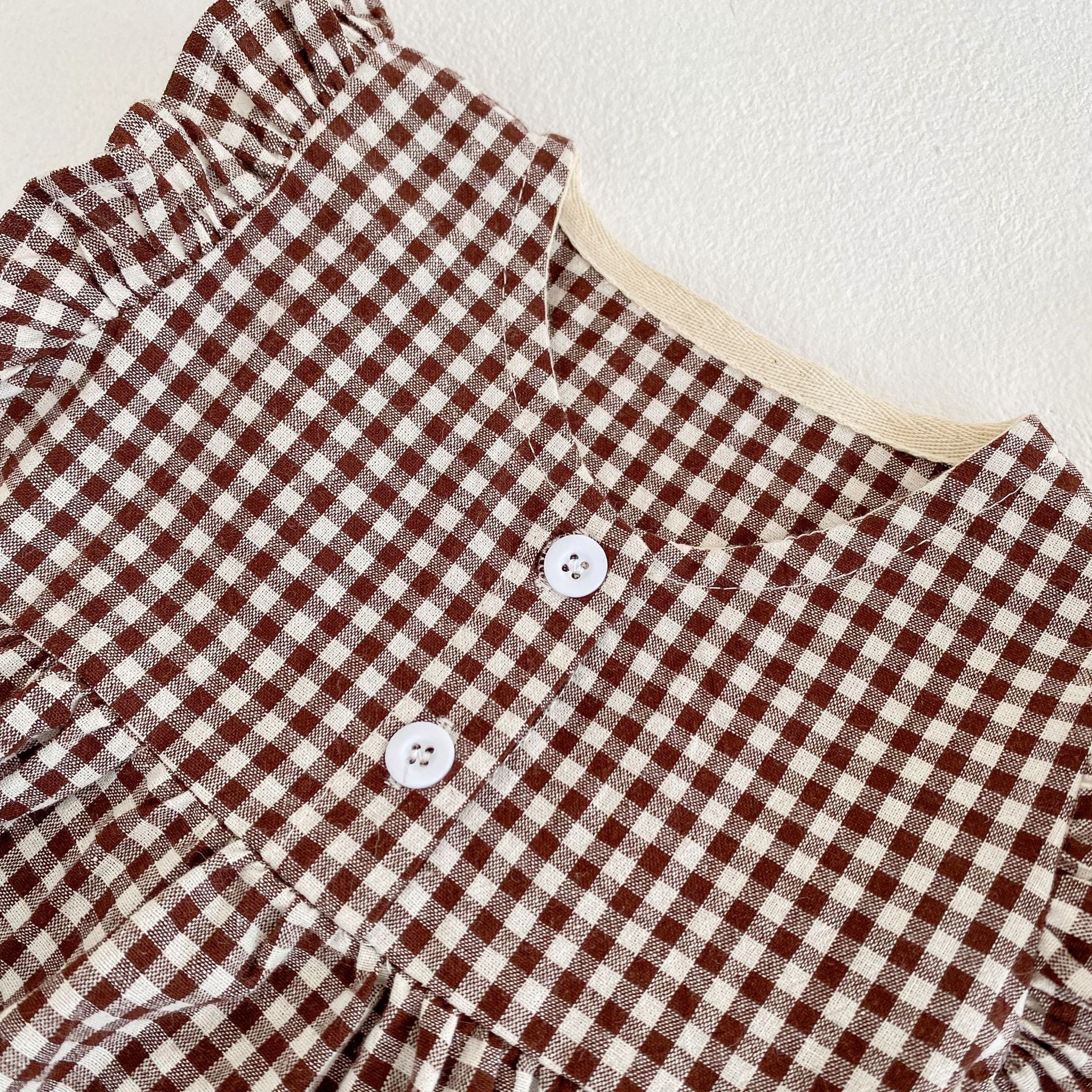 (Pre Order 2 Weeks)Toddler Girls Fall Plaid Bloomer Set
