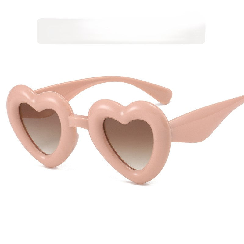 (Pre Order)Kids Valentine's Day Heart-shaped Sunglasses
