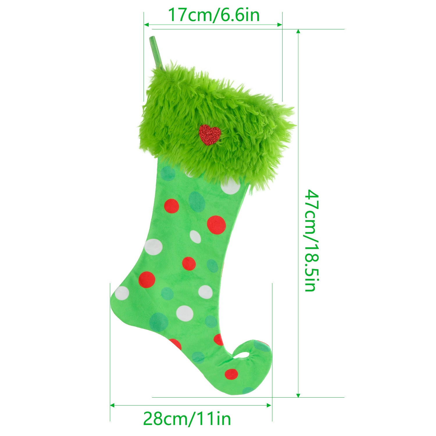 (Pre Order)Christmas Tree Ornamented Stockings