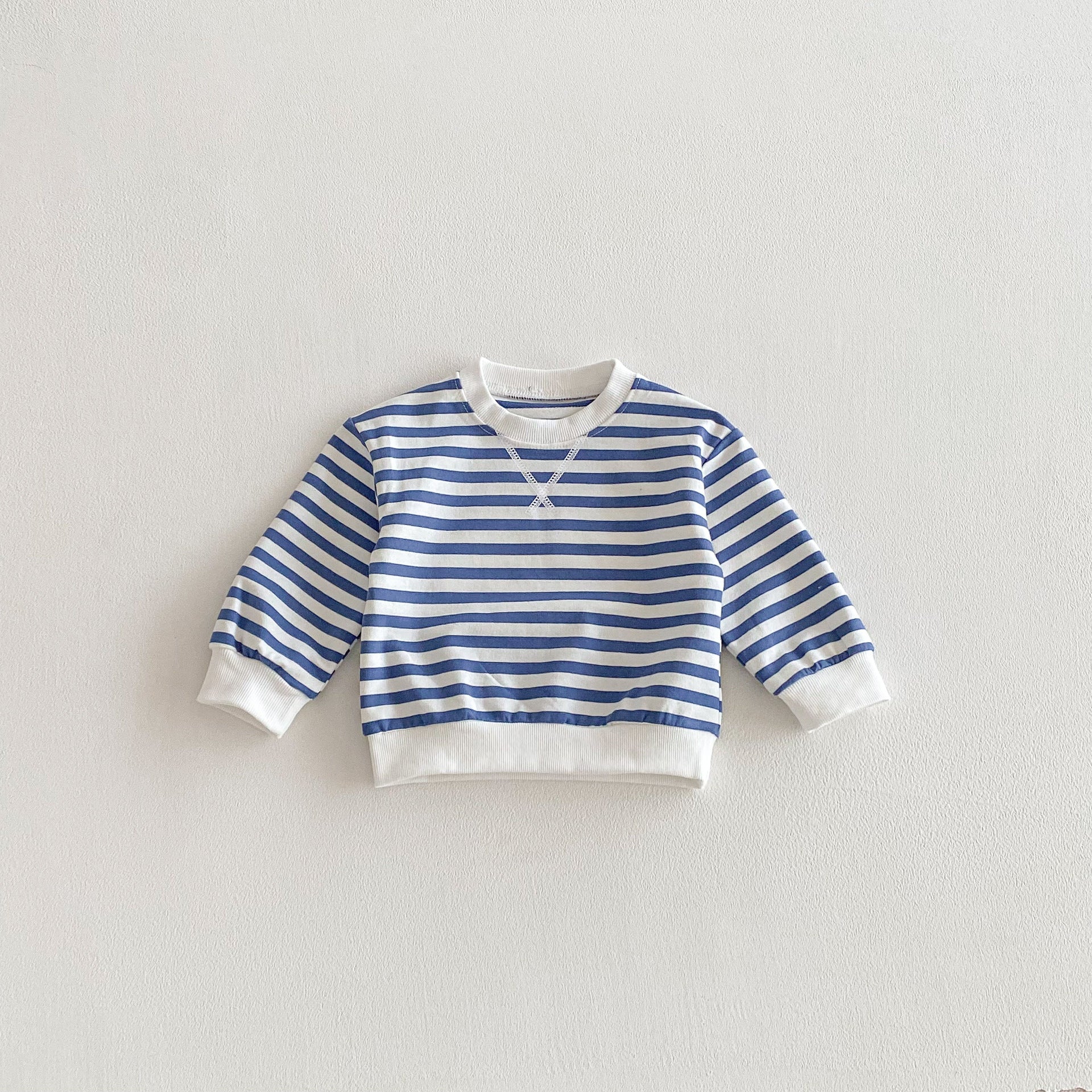 (Pre Order 2 Weeks)Unisex Fall Stripe Sweatshirt