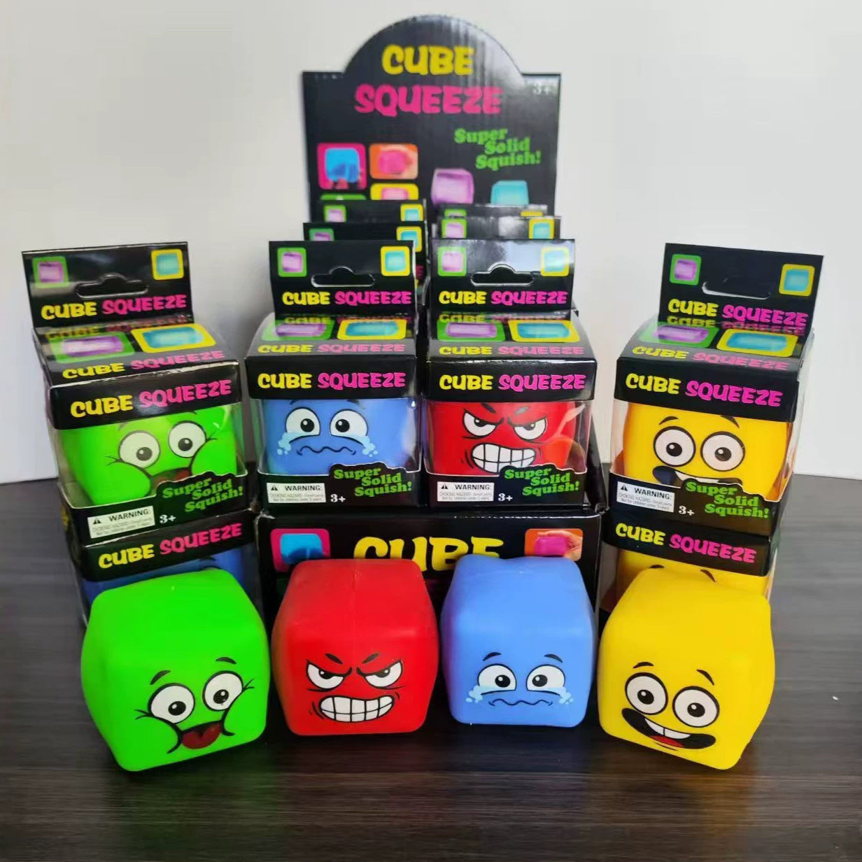 (Pre Order)Squishy Squeeze Funny Face Toy