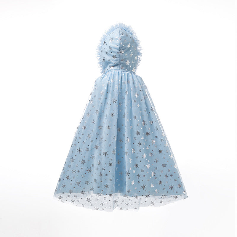 (Pre Order)Girls Fall and Winter Princess Cape