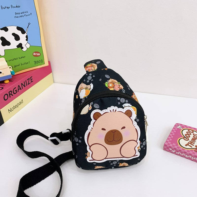 (Pre Order)Kids Capybara Chest Bag