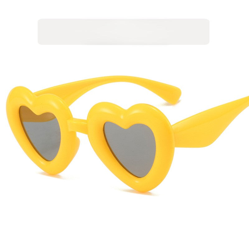 (Pre Order)Kids Valentine's Day Heart-shaped Sunglasses