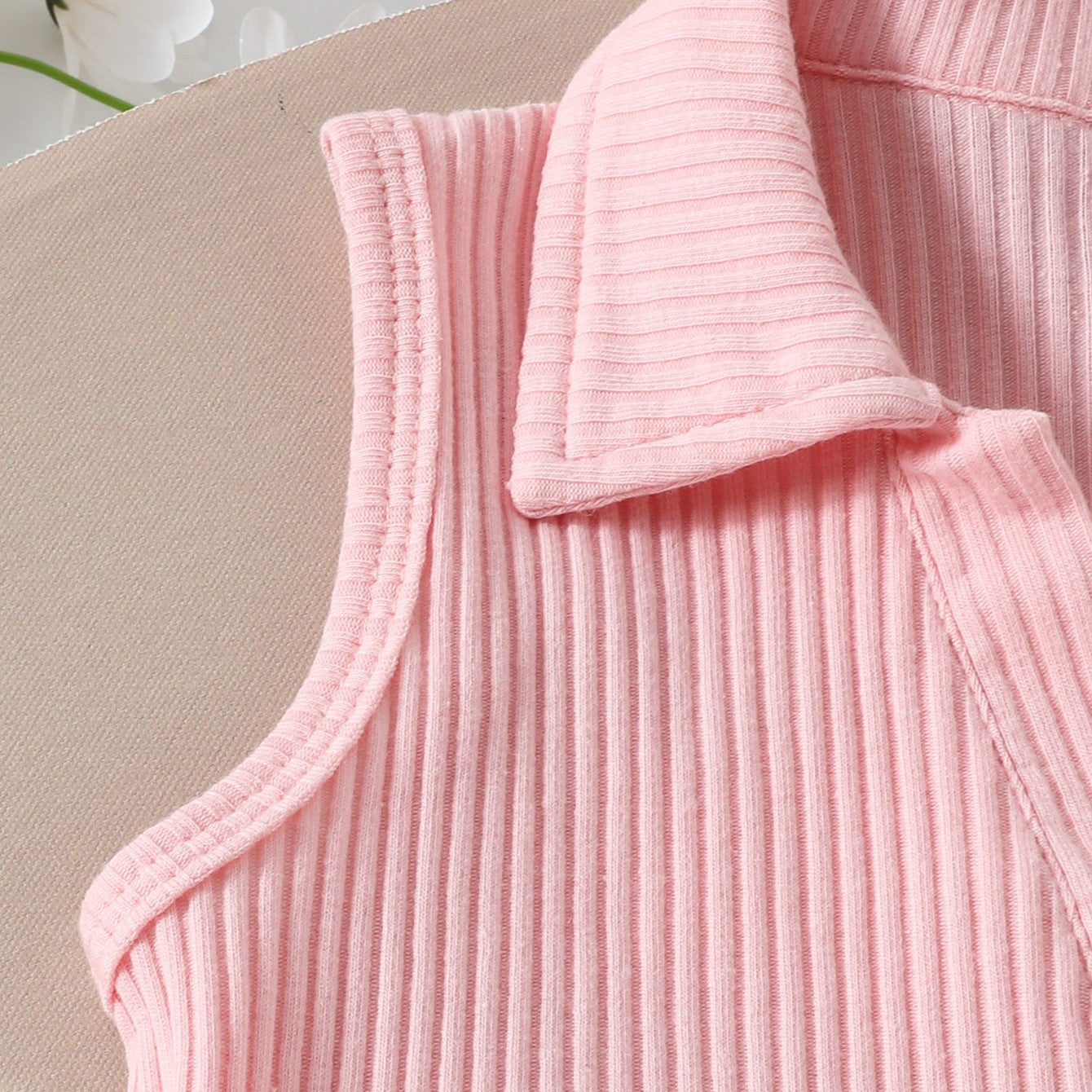 (In Production)Toddler Girls Spring&Summer Tulip Bloomer Set
