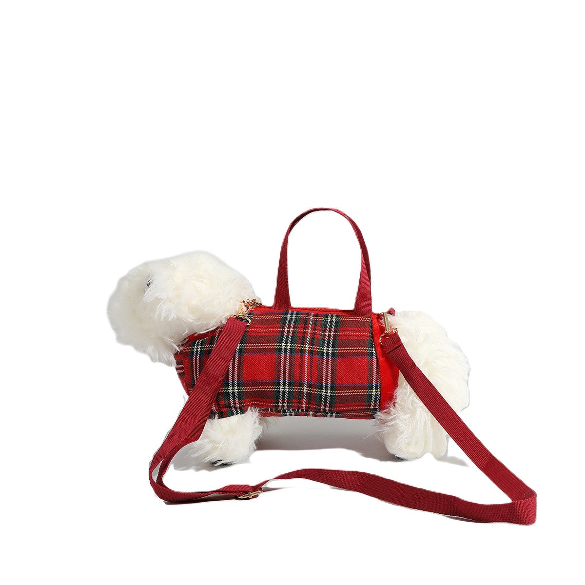 (Pre Order)Christmas Puppy Plush Crossbody Bag
