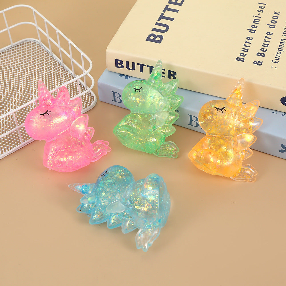 (Pre Order)Squishy Squeeze Unicorn Toy