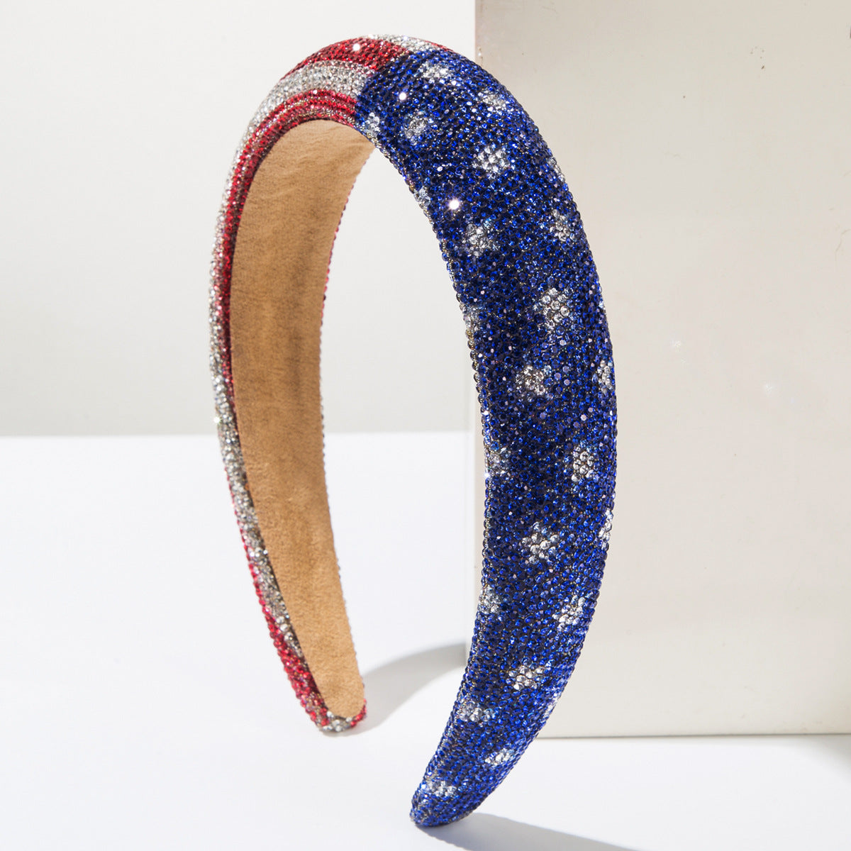 (Pre Order)Patriotic Stylish Rhinestone Headband