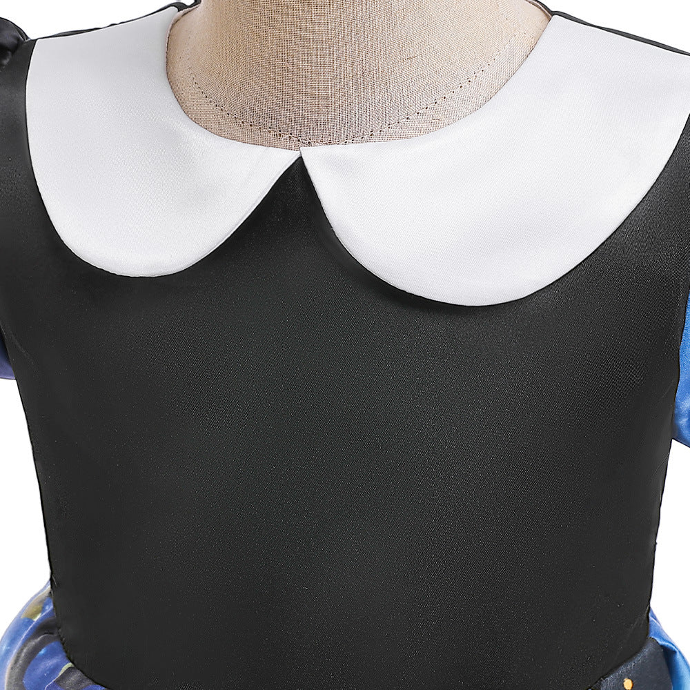 (Pre Order)Girls Halloween Costumes Dress With Bag