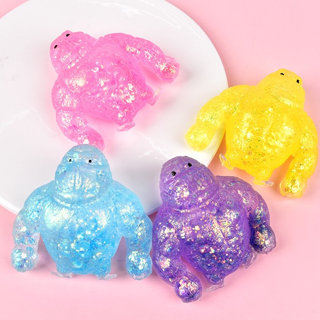 (Pre Order)Squeeze Gorilla Toy-Sequin
