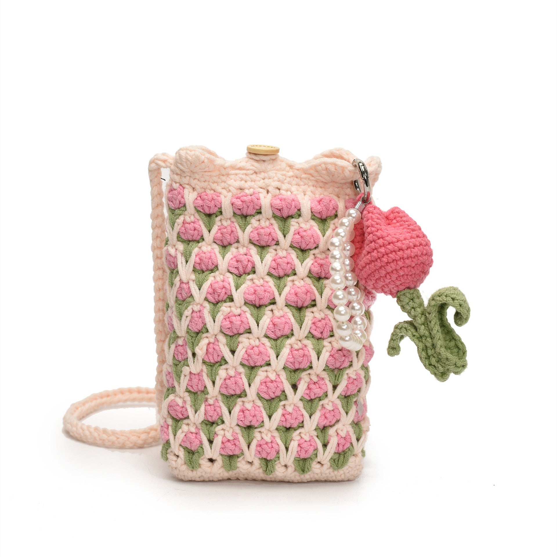 (Pre Order)Spring&Summer Tulip Woolen Woven Bag