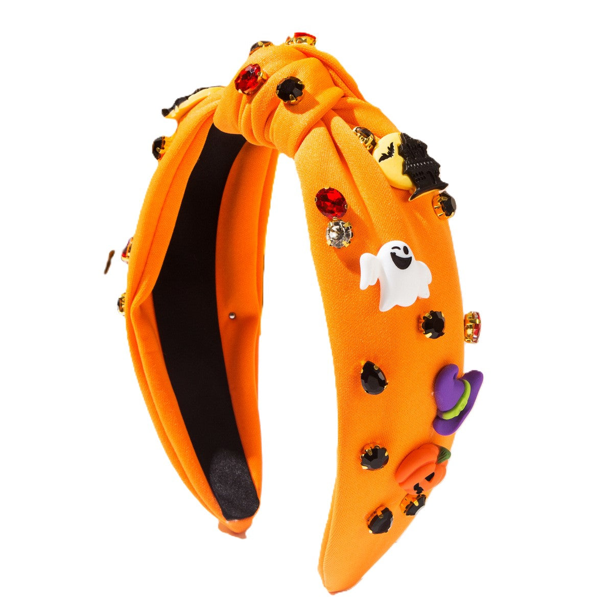 (Pre Order)Halloween Ghost Pearl Rhinestone Headband