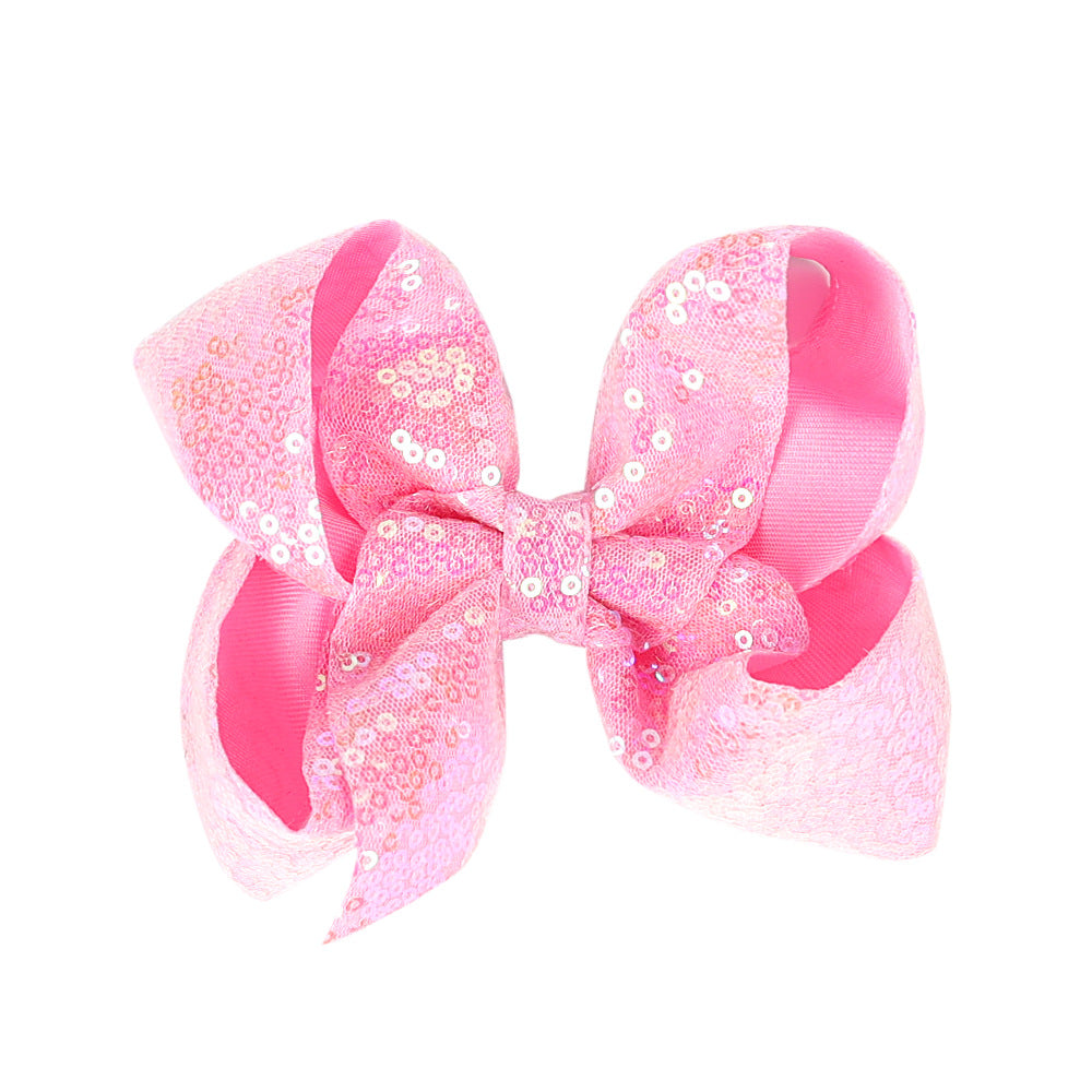 (Pre Order)Girls Sequin Bow Hair Clip