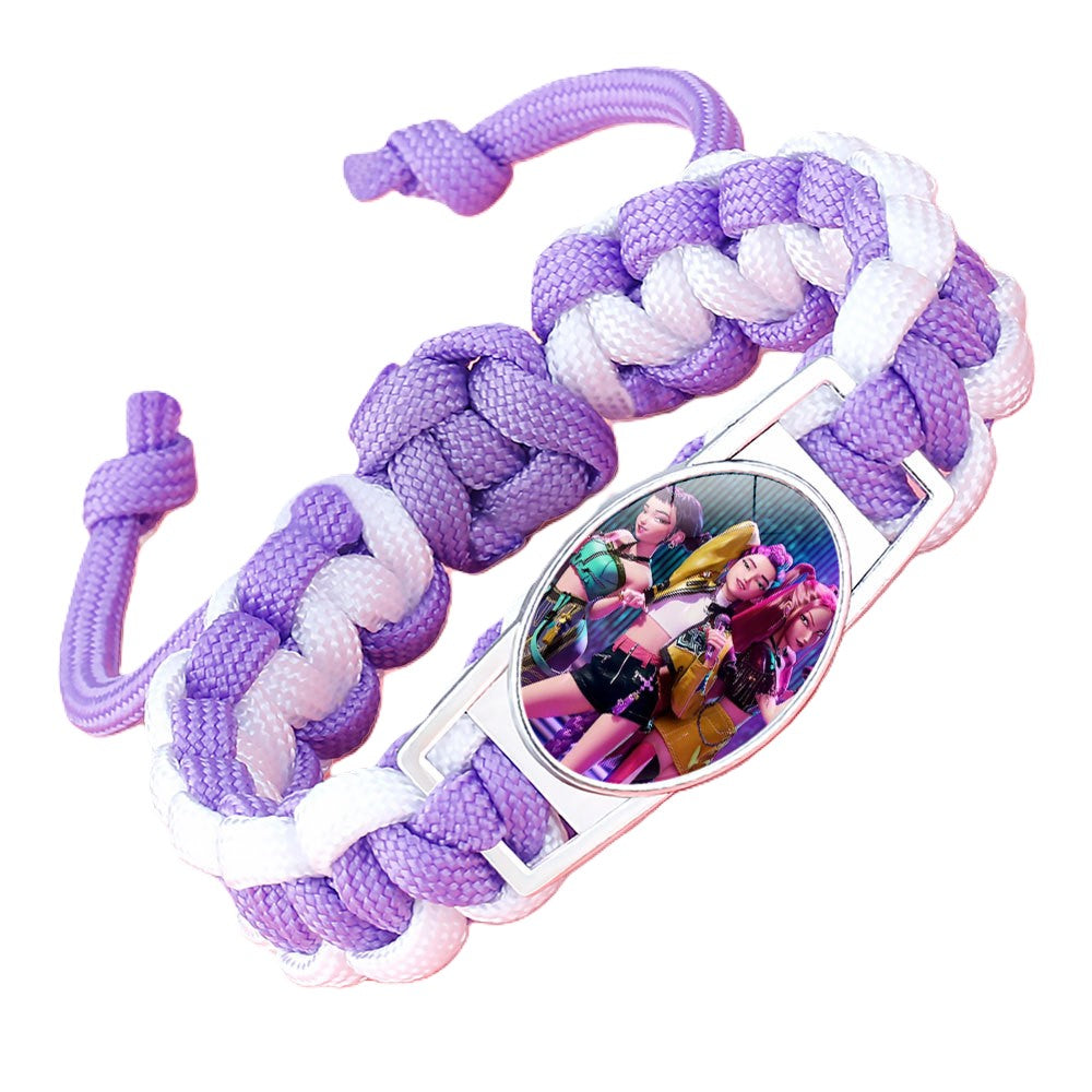 (Pre Order)Movie Character Woven Bracelet