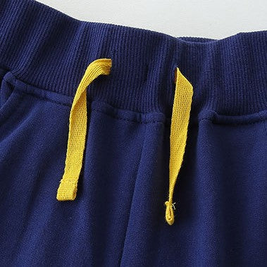 (In Production)Boys Spring&Summer Truck Embroidery Cotton Shorts Set