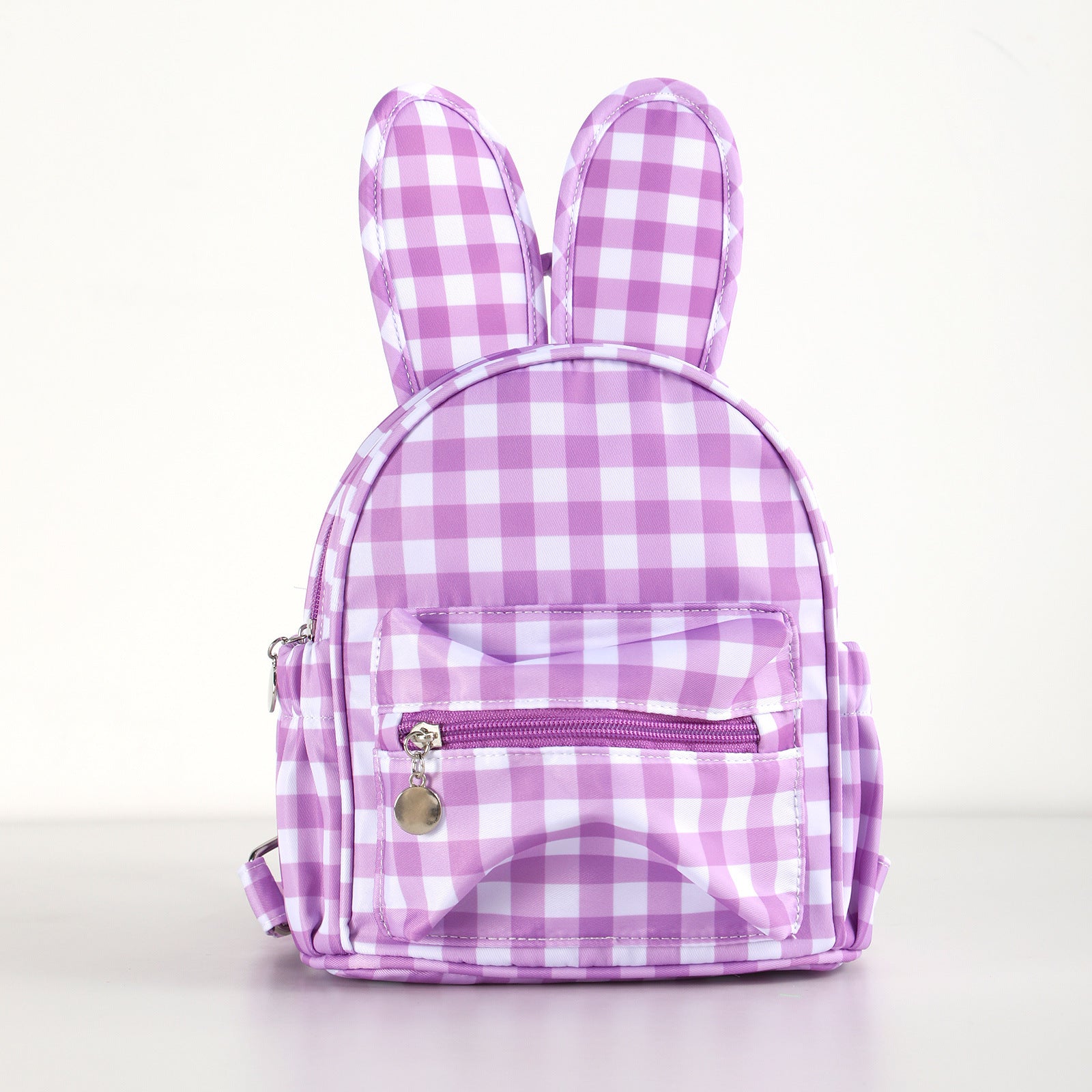 (Pre Order)Kids Easter Bunny Plaid Backpack
