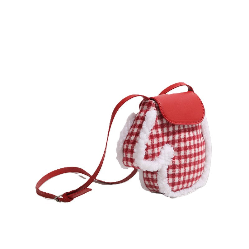 (Pre Order)Christmas Mittens Crossbody Bag