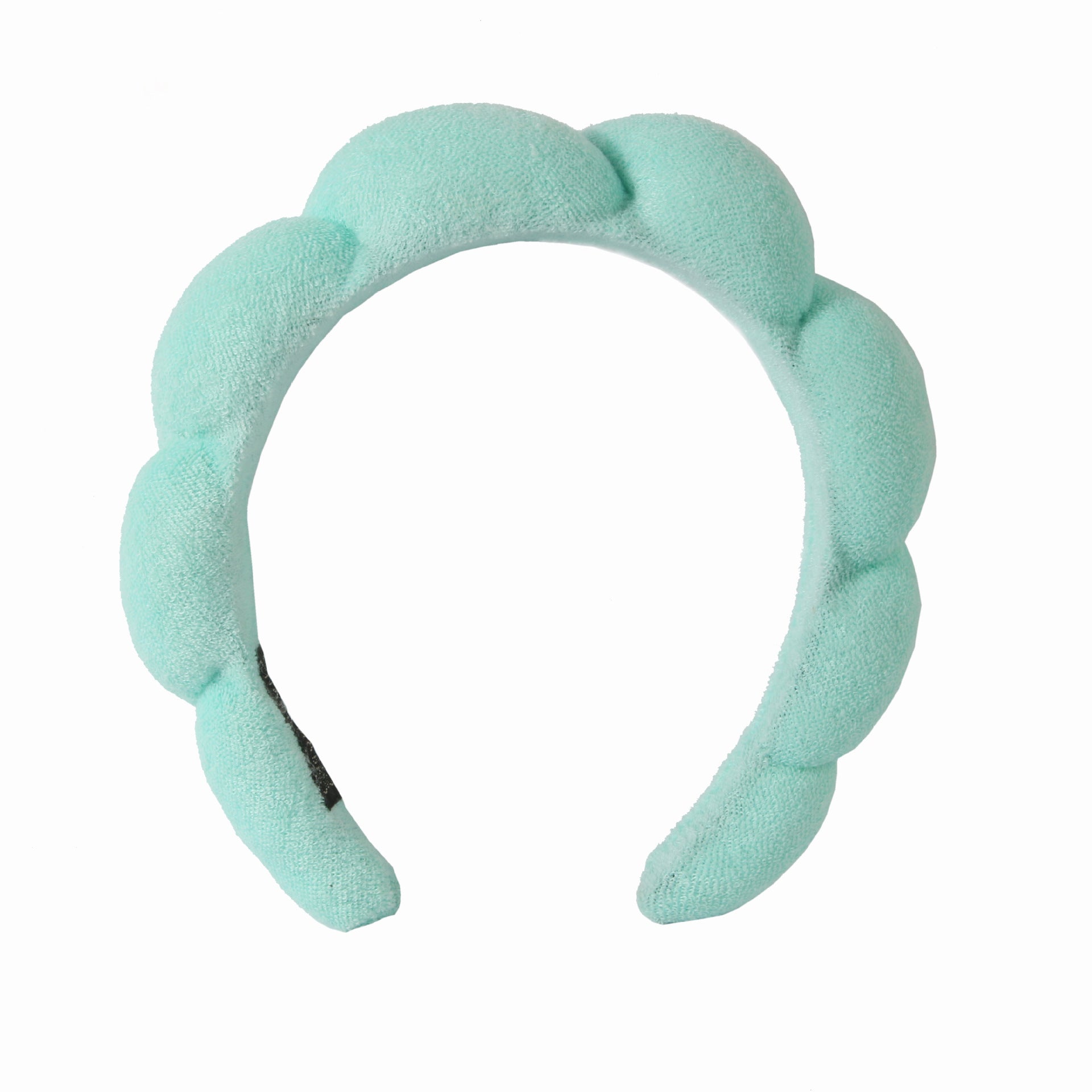 (Pre Order)Sponge Terry Scalloped Headband For Washing Face Makeup