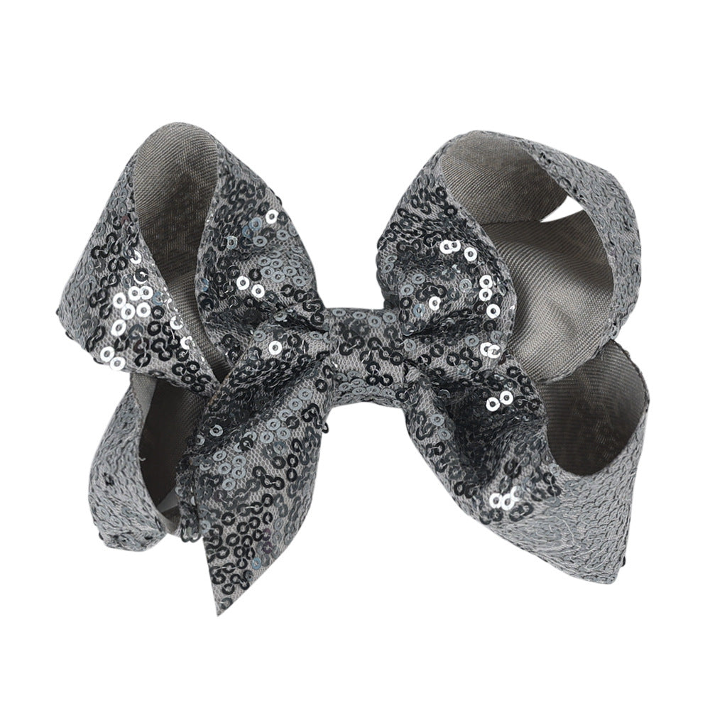 (Pre Order)Girls Sequin Bow Hair Clip