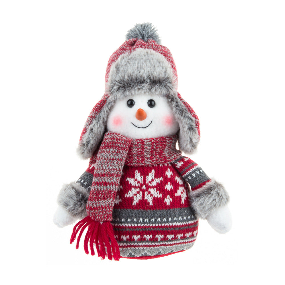 (Pre Order)Christmas Snowman Plush Toy
