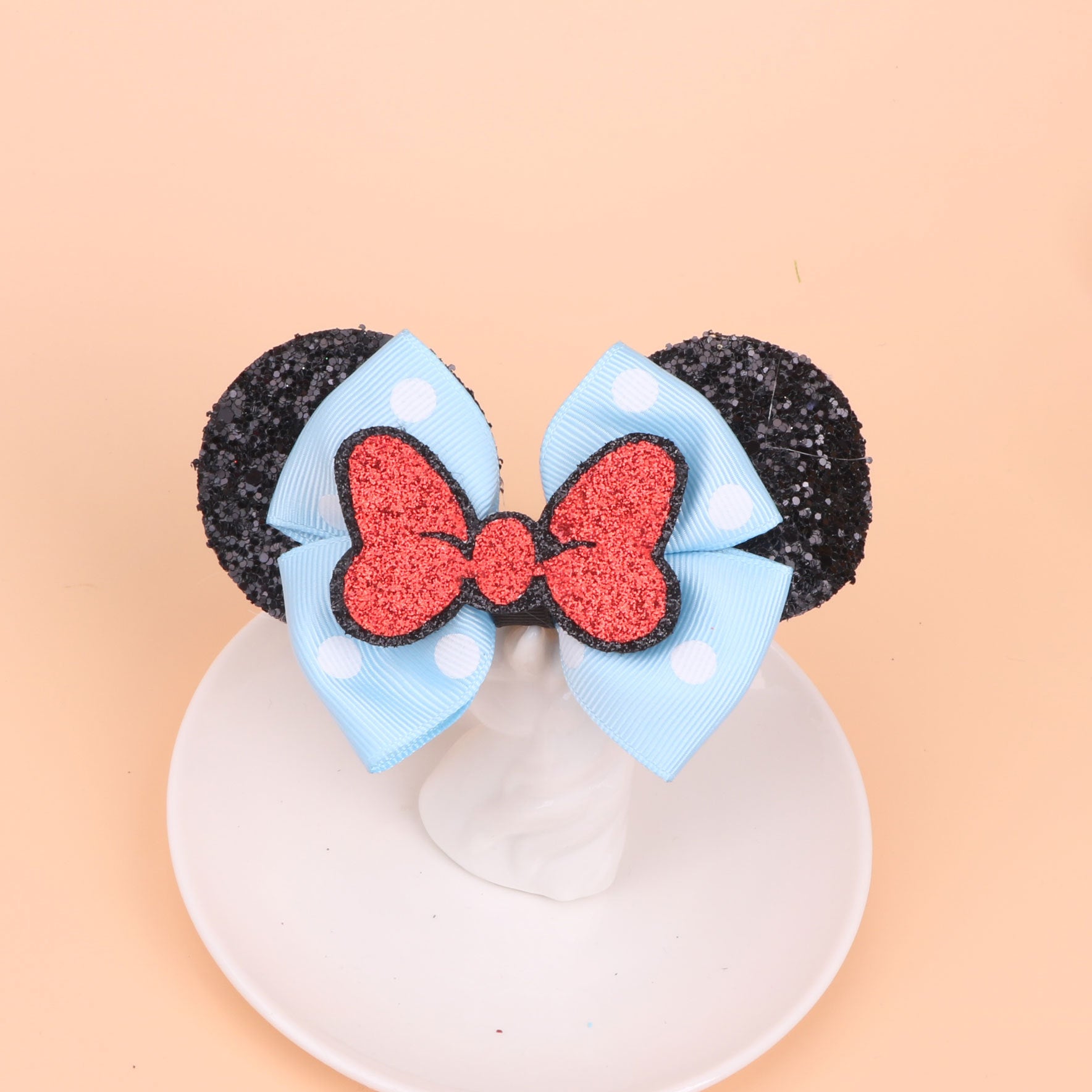 (Pre Order)Girls Summer Cartoon Gilliter Hair Clip