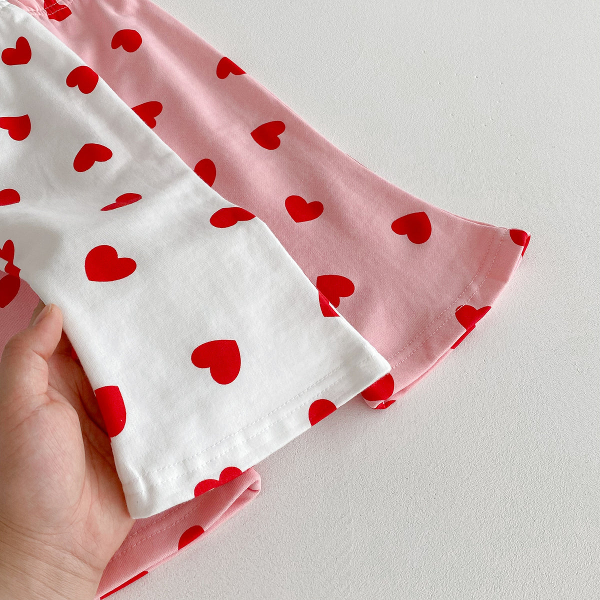 (Pre Order 2 Weeks)Kids Valentine's Day Print Outfit Set