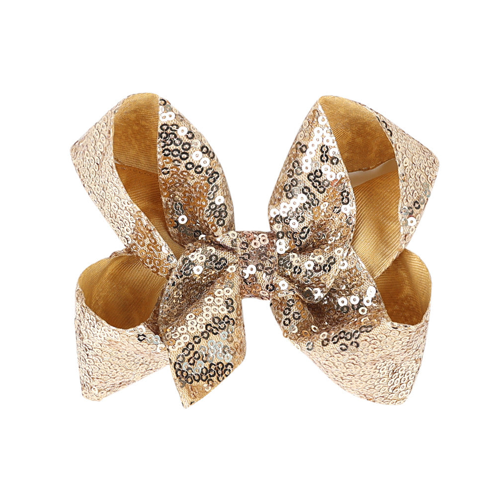 (Pre Order)Girls Sequin Bow Hair Clip