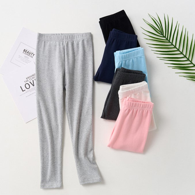 (In Production)Girls Cotton Leggings