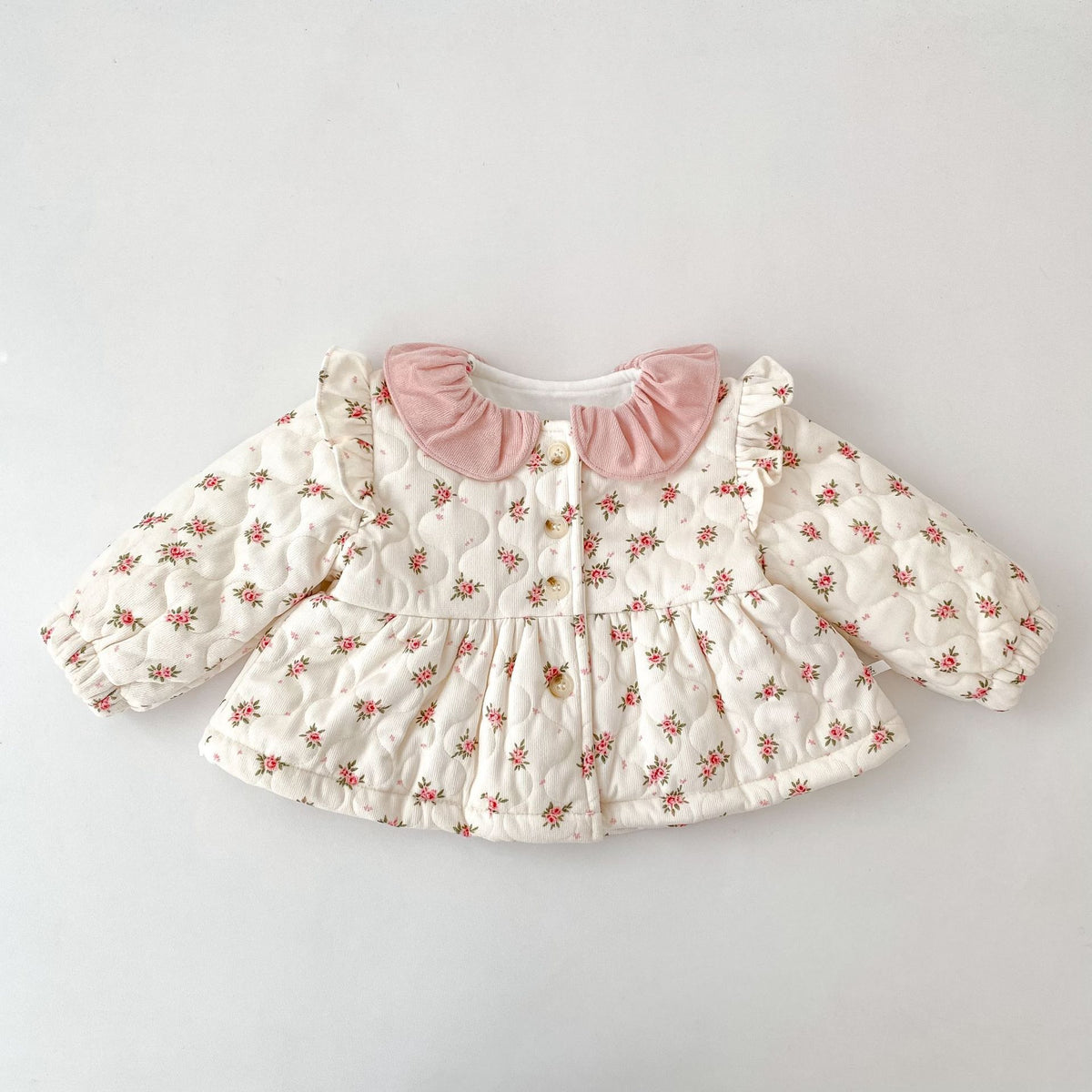(Pre Order 2 Weeks)Kids Fall&Winter Baby Collar Coat