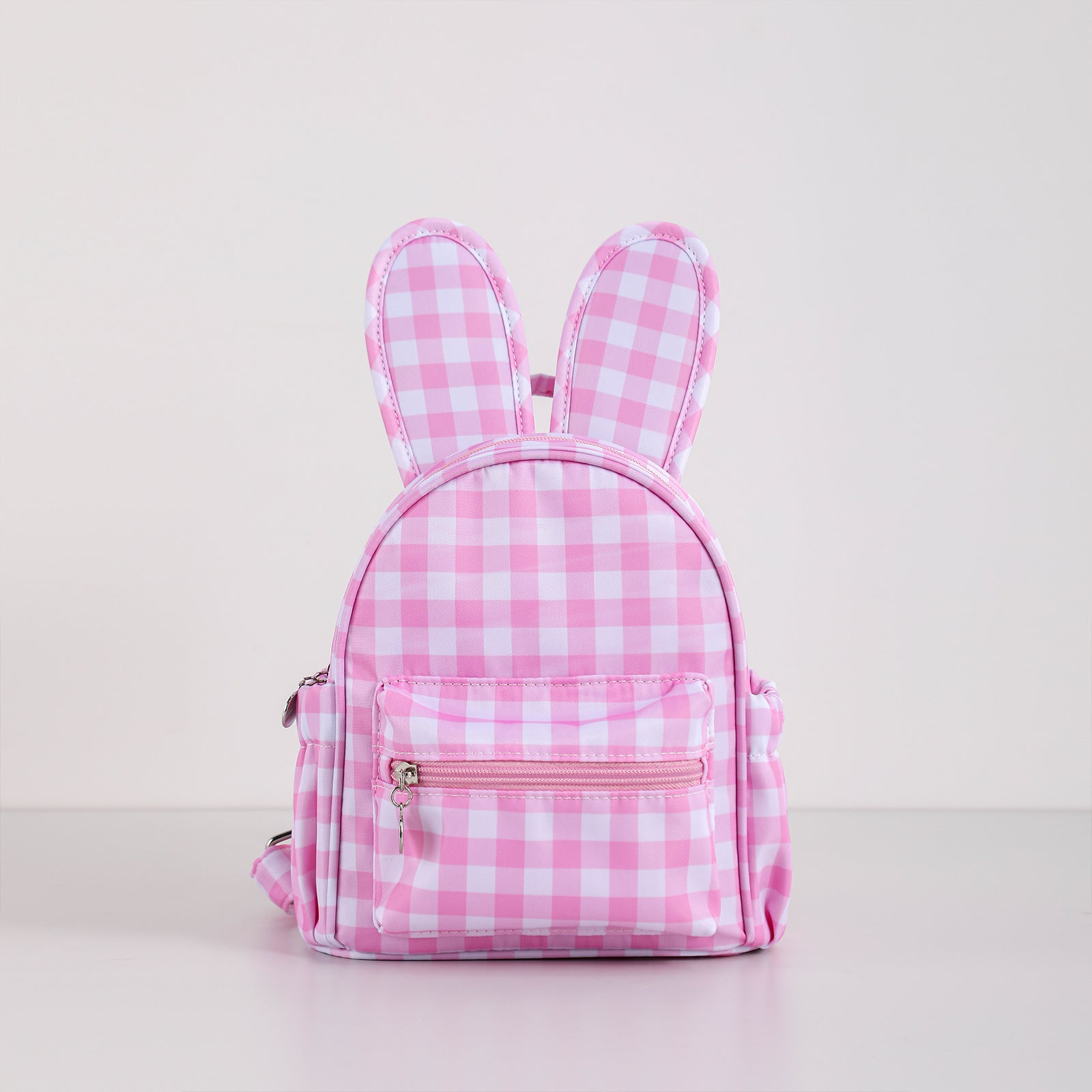(Pre Order)Kids Easter Bunny Plaid Backpack