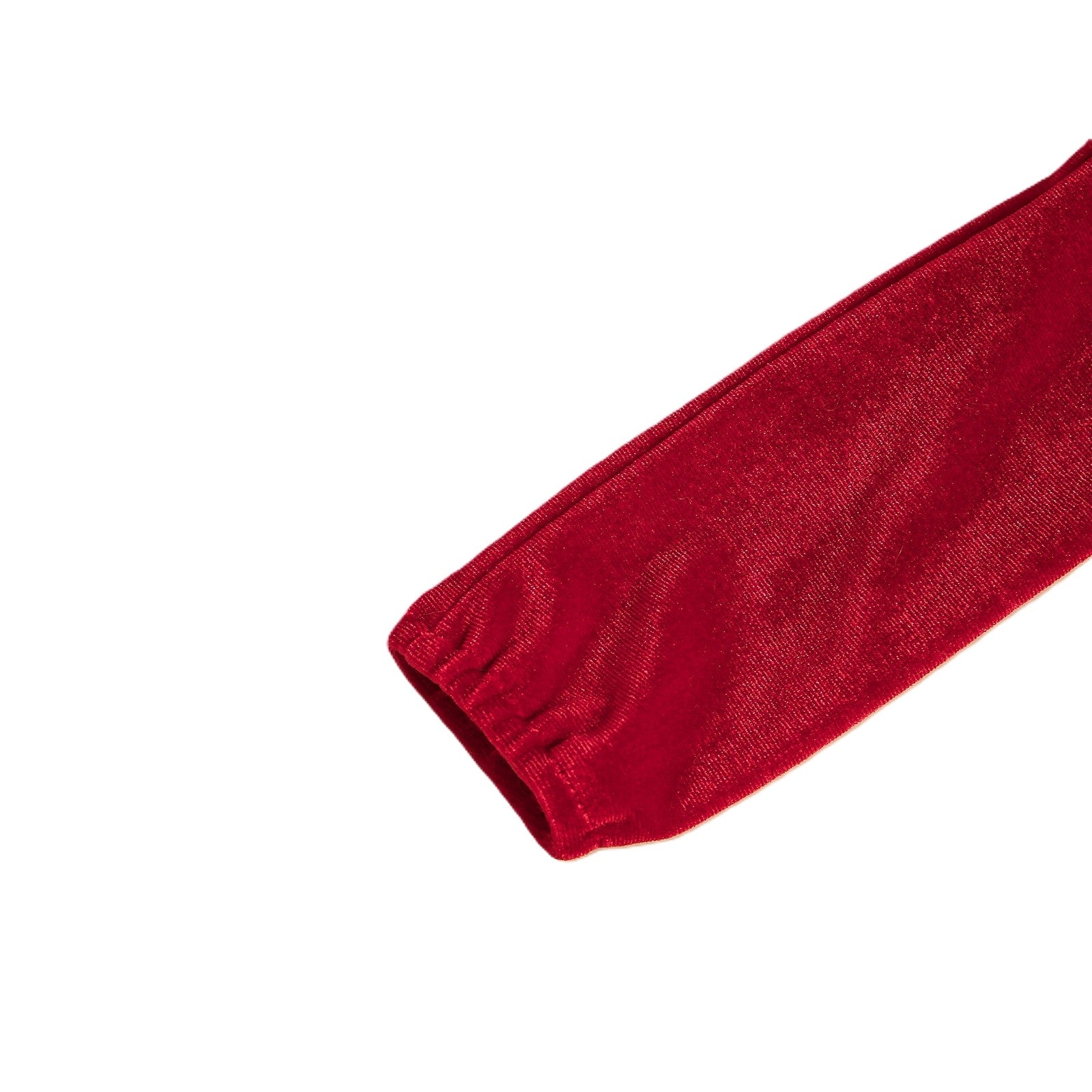 (In Production)Girls Christmas Red Velvet Slip Dress with Hat