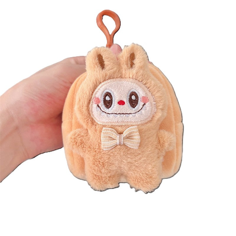 (Pre Order)Cartoon Plush Coin Purse Pendant