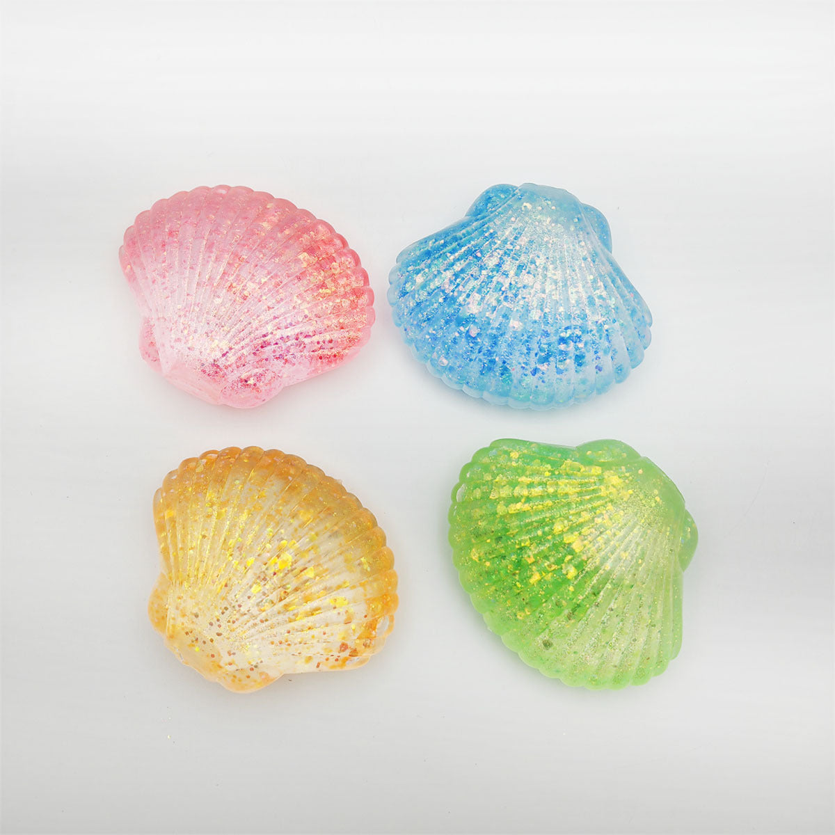(Pre Order)Squishy Squeeze Glitter Seaside Toy