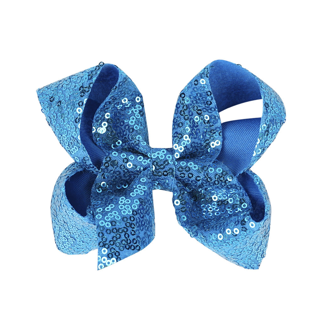 (Pre Order)Girls Sequin Bow Hair Clip