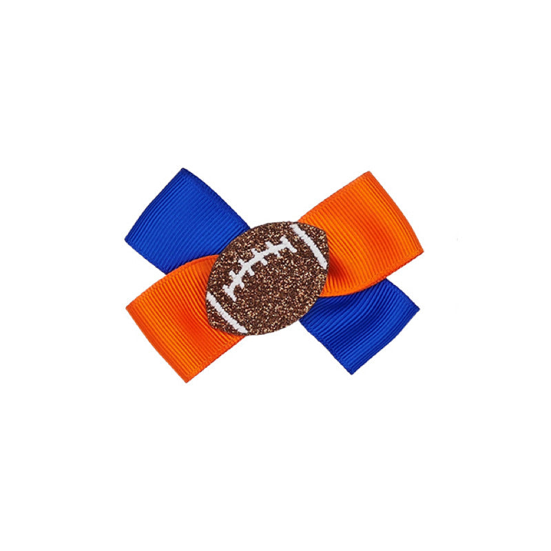 (Pre Order)Girls Football Gilliter Hair Clip