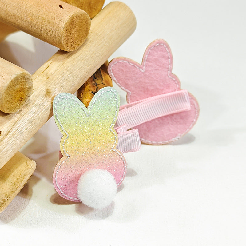 (Pre Order)Girls Easter Bunny Hair Clip