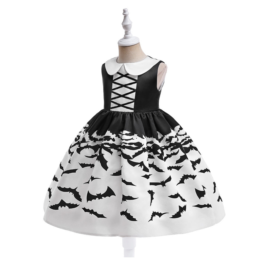 (Pre Order)Girls Halloween Costumes Dress With Bag
