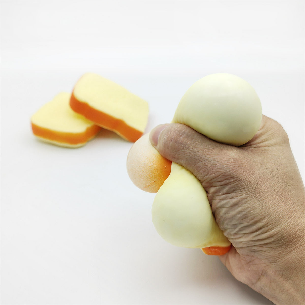 (Pre Order)Squishy Squeeze Toast Toy