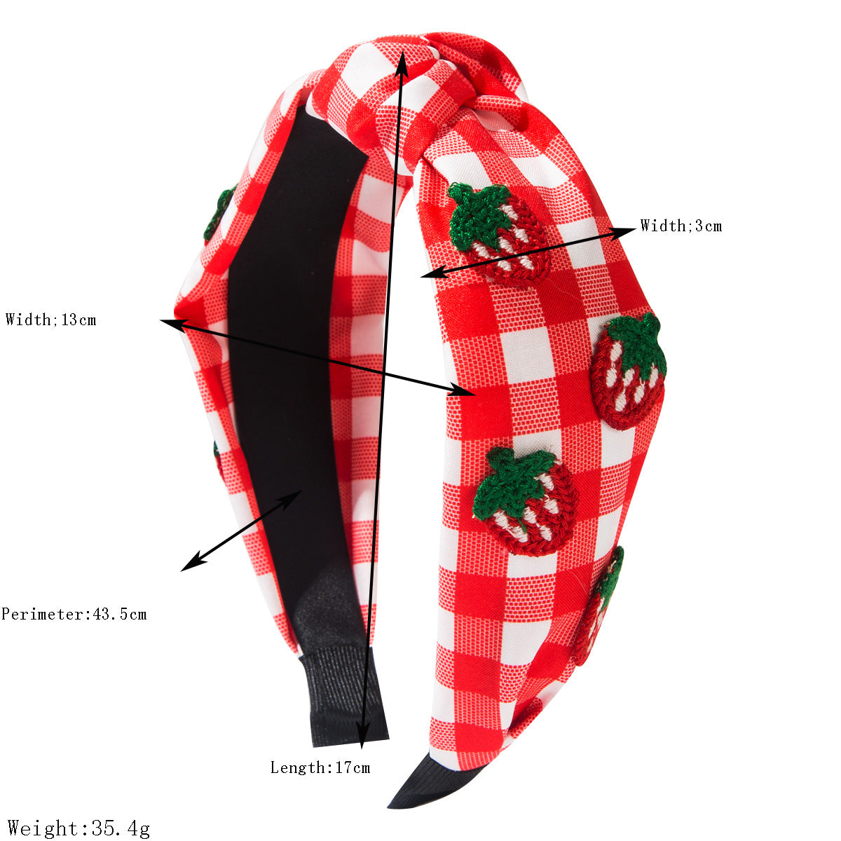 (Pre Order)Girls Spring and Summer Fruit Knotted Headband