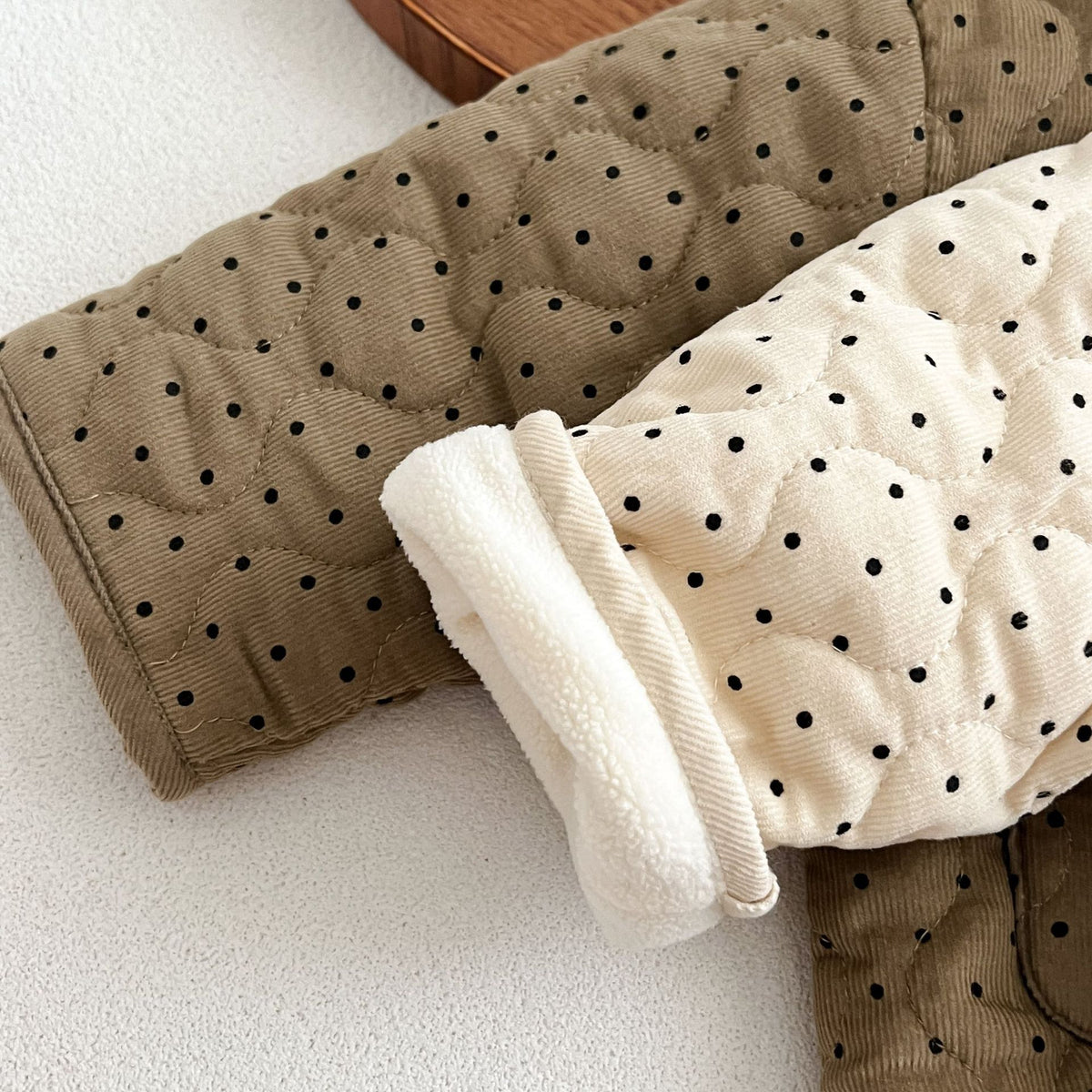 (Pre Order 2 Weeks)Kids Fall&Winter Dot Jacket