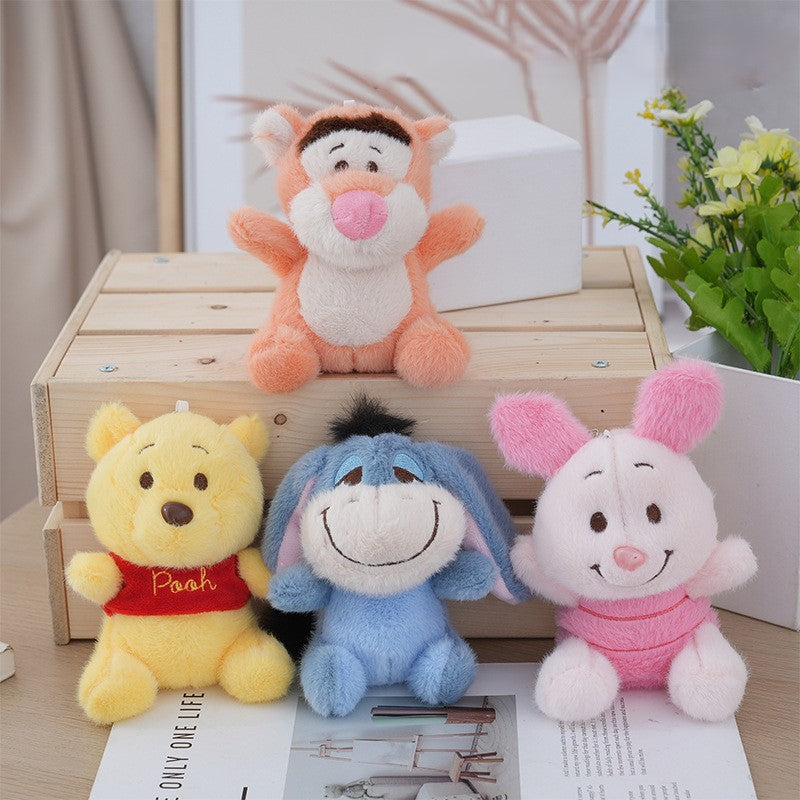 (Pre Order)Cute Cartoon Plush Toy Keychain