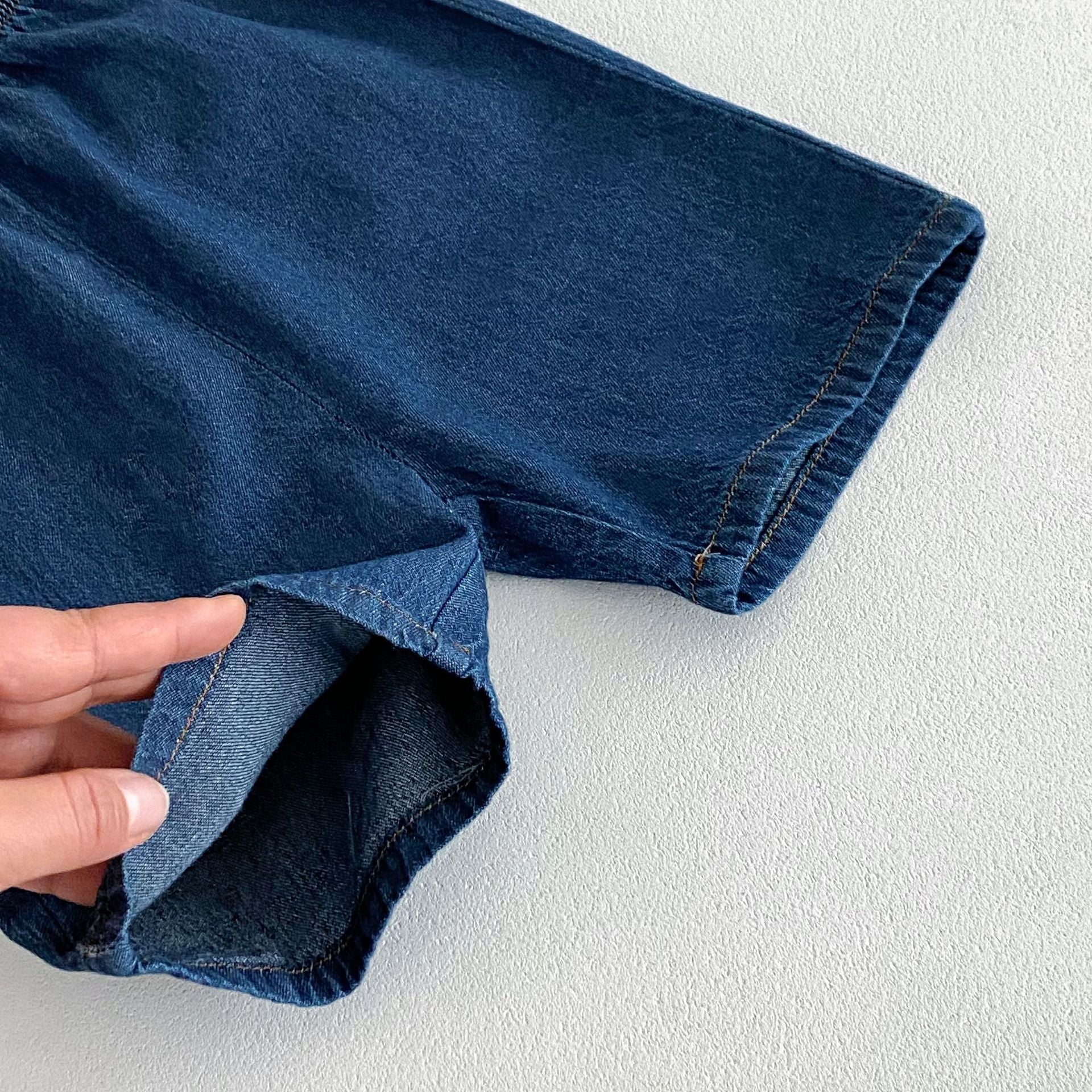 (Pre Order 2 Weeks)Boys Denim Shorts Set
