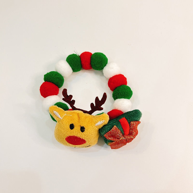 (Pre Order)Christmas Pets Collar and Hat