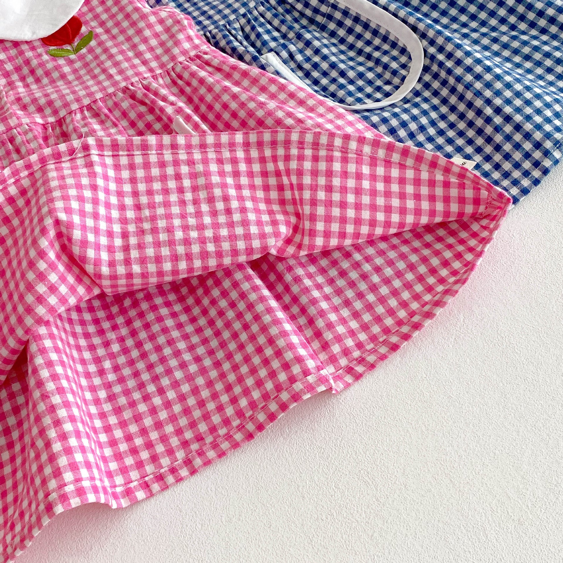 (Pre Order 2 Weeks)Girls Fall Plaid Dress with Pockets