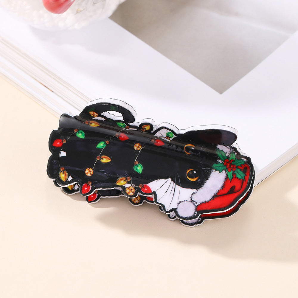 (Pre Order)Girls Christmas Hairpin